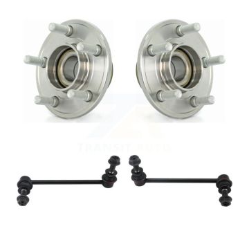Front Hub Bearing Assembly And Link Kit For Dodge Chrysler 300 Charger Challenger Magnum K7T-100769