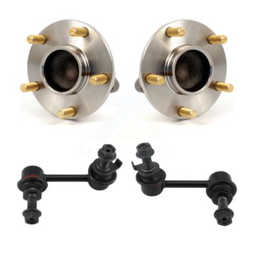 Front Hub Bearing Assembly And Link Kit For INFINITI G35 Nissan 350Z K7T-100774