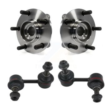 Front Hub Bearing Assembly And Link Kit For Mitsubishi Lancer K7T-100785