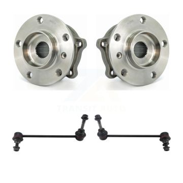 Front Hub Bearing Assembly Link Kit For BMW X6 xDrive35i xDrive50i Without Adaptive Drive K7T-100787