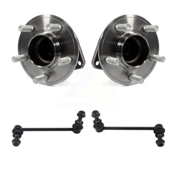 Front Hub Bearing Assembly And Link Kit For Dodge Charger Chrysler 300 Challenger K7T-100790