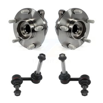 Front Hub Bearing Assembly And Link Kit For INFINITI FX35 QX70 FX37 RWD K7T-100796