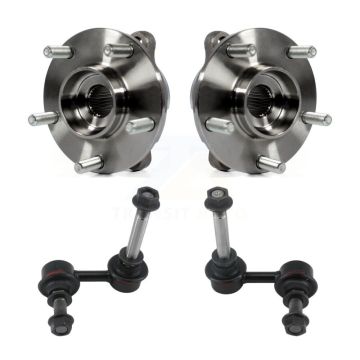Front Hub Bearing Assembly And Link Kit For INFINITI FX35 QX70 FX50 FX37 K7T-100800