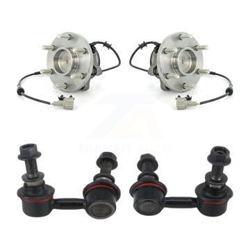 Front Hub Bearing Assembly Link Kit For Nissan Frontier Pathfinder Xterra Suzuki Equator K7T-100812
