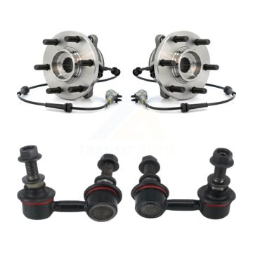 Front Hub Bearing Assembly Link Kit For Nissan Frontier Pathfinder Xterra Suzuki Equator K7T-100813