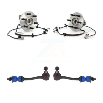 Front Hub Bearing Assembly And Link Kit For 1998 Dodge Durango 4-Wheel ABS K7T-100820