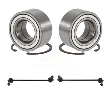 Front Wheel Bearing And Link Kit For 2001-2005 BMW 325xi 330xi K7T-100867