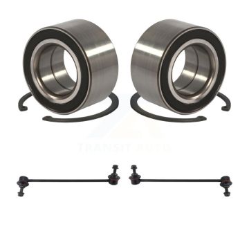 Front Wheel Bearing And Link Kit For 2004-2010 BMW X3 K7T-100870