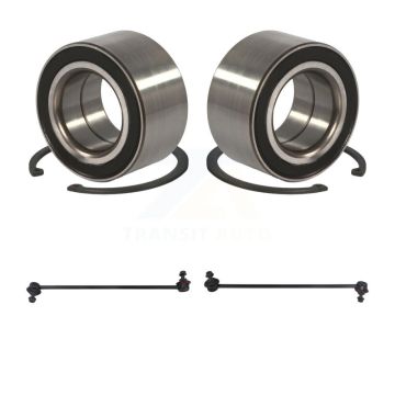 Front Wheel Bearing And Link Kit For BMW 530xi 528i xDrive 535i 535xi 528xi 525xi K7T-100871
