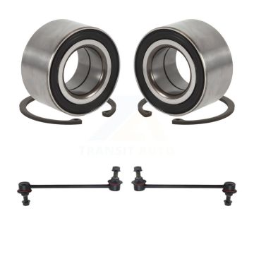 Front Wheel Bearing & Link Kit For Saturn L200 L300 Saab 9-5 L100 LW200 LS1 LS2 LW1 LW300 K7T-100936