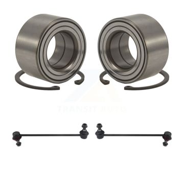 Front Wheel Bearing And Suspension Link Kit For 2012-2017 Hyundai Accent K7T-100937