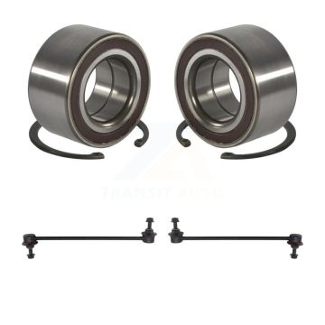 Front Wheel Bearing And Link Kit For 2007-2009 Mazda 3 Turbocharged with 4-Wheel ABS K7T-100988