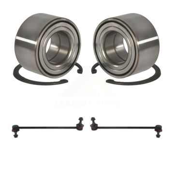 Front Wheel Bearing And Suspension Link Kit For 2012-2019 Fiat 500 K7T-101004