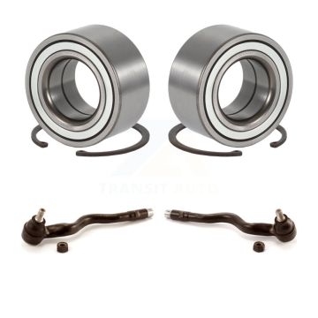 Front Wheel Bearing And Tie Rod End Kit For 2001-2005 BMW 325i 330i K7T-101030
