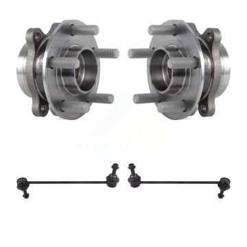 Front Hub Bearing Assembly And Link Kit For Ford Edge Fusion Lincoln Nautilus MKX MKZ K7T-101034