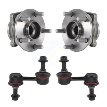 Front Hub Bearing Assembly And Link Kit For Subaru Impreza K7T-101035