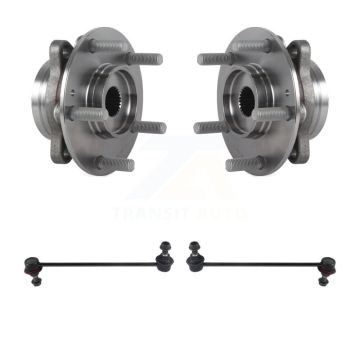 Front Hub Bearing Assembly And Link Kit For 2017 Hyundai Elantra GT K7T-101037