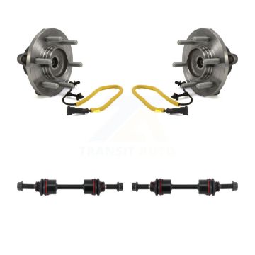 Front Hub Bearing Assembly And Link Kit For Ford F-150 K7T-101043