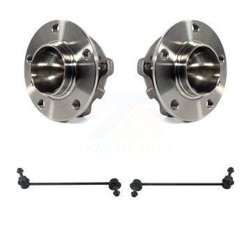 Front Hub Bearing Assembly And Link Kit For 2011 BMW 550i K7T-101044