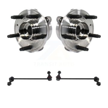 Front Hub Bearing Assembly And Link Kit For Ford Taurus Police Interceptor Sedan Special K7T-101045