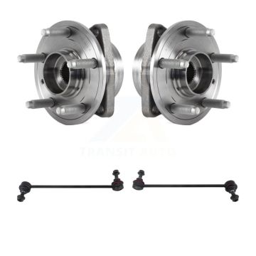 Front Hub Bearing Assembly And Link Kit For 2016-2019 Chevrolet Cruze Volt K7T-101047