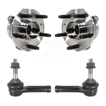 Front Wheel Bearing And Tie Rod End Kit For Ford Police Interceptor Sedan Special Service K7T-101052