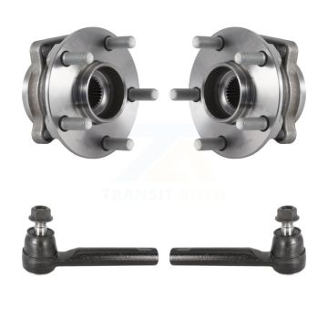 Front Wheel Bearing And Tie Rod End Kit For Subaru Crosstrek Forester Impreza XV K7T-101053