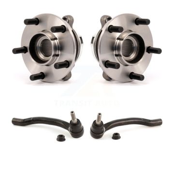 Front Wheel Bearing And Tie Rod End Kit For 2009-2014 Nissan Murano K7T-101057