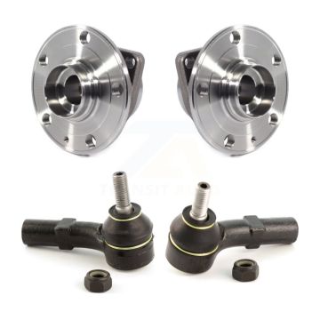 Front Wheel Bearing And Tie Rod End Kit For Volkswagen Golf Jetta Taos SportWagen Audi A3 K7T-101059