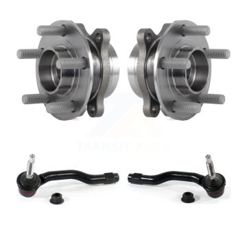 Front Wheel Bearing And Tie Rod End Kit For Ford Edge Fusion Lincoln Nautilus MKX MKZ K7T-101061