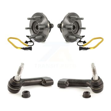 Front Wheel Bearing And Tie Rod End Kit For Ford F-150 K7T-101066