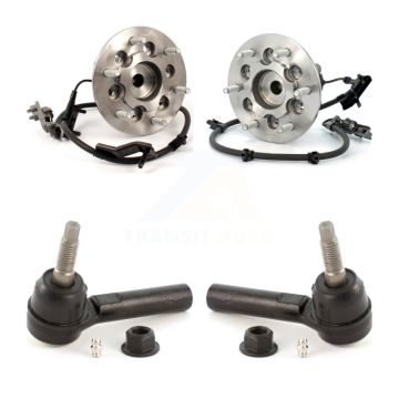 Front Wheel Bearing And Tie Rod End Kit For 2004-2005 Chevrolet Colorado GMC Canyon RWD K7T-101108