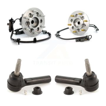 Front Wheel Bearing And Tie Rod End Kit For 2004-2005 Chevrolet Colorado GMC Canyon RWD K7T-101109