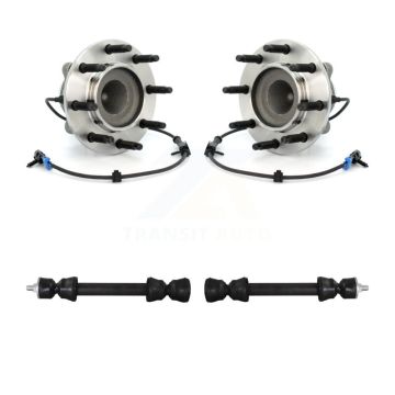 Front Hub Bearing Assembly Link Kit For GMC Chevrolet Savana 2500 Express 3500 Silverado K7T-101135