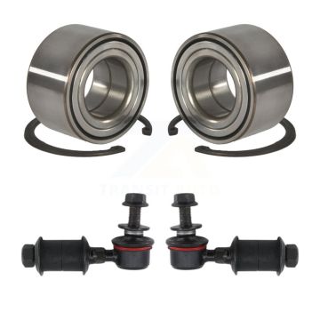 Front Wheel Bearing And Suspension Link Kit For 1997-2000 Acura EL Without 4 ABS K7T-101170