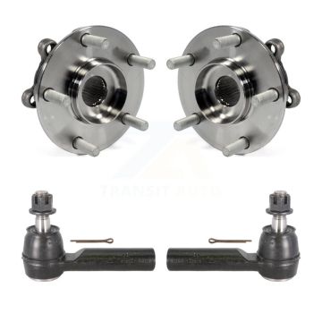 Front Wheel Bearing And Tie Rod End Kit For 2013-2016 Mazda CX-5 K7T-101171