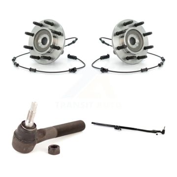 Front Wheel Bearing And Tie Rod End Kit For 2008 Dodge Ram 1500 4WD K7T-101185