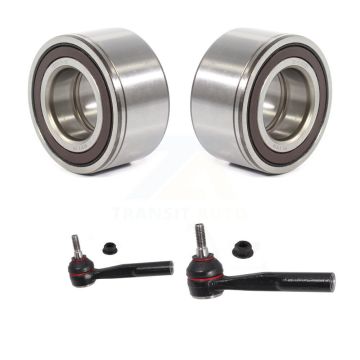 Front Wheel Bearing And Tie Rod End Kit For 2014-2018 Fiat 500L K7T-101239