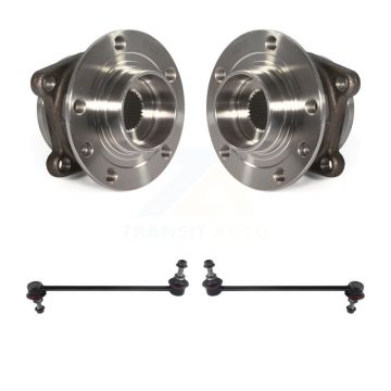 Front Hub Bearing Assembly And Link Kit For Jeep Cherokee FWD With Off Road Suspension K7T-101260