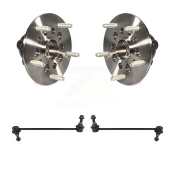 Front Hub Bearing Assembly And Link Kit For Ford Transit-250 Transit-150 Transit-350 HD K7T-101265