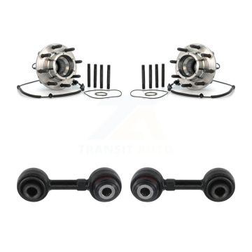 Front Hub Bearing Assembly And Link Kit For Ford F-350 Super Duty F-250 F-450 F-550 K7T-101270