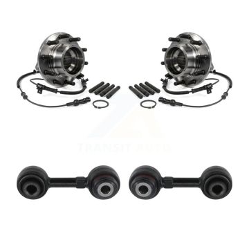Front Hub Bearing Assembly And Link Kit For 2008-2010 Ford F-550 Super Duty F-450 4 X K7T-101271
