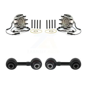 Front Hub Bearing Assembly And Link Kit For 2008-2010 Ford F-550 Super Duty F-450 4 X 2 K7T-101272