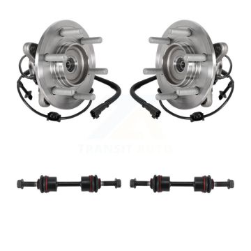 Front Hub Bearing Assembly And Link Kit For Ford Expedition Lincoln Navigator 4WD K7T-101283
