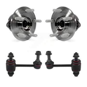 Front Hub Bearing Assembly And Link Kit For Jeep Grand Cherokee Dodge Durango WK K7T-101286