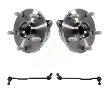 Front Hub Bearing Assembly And Link Kit For 2015-2019 Subaru Outback Legacy K7T-101289