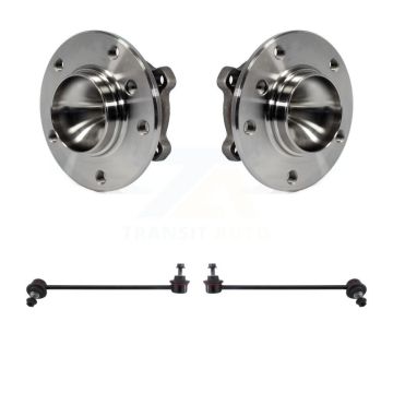 Front Hub Bearing Assembly And Link Kit For 2012-2013 BMW 328i With Adaptive M Suspension K7T-101293