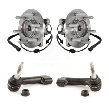 Front Wheel Bearing And Tie Rod End Kit For Ford Expedition Lincoln Navigator 4WD K7T-101328