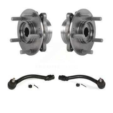 Front Wheel Bearing And Tie Rod End Kit For 2017 Hyundai Elantra GT K7T-101330