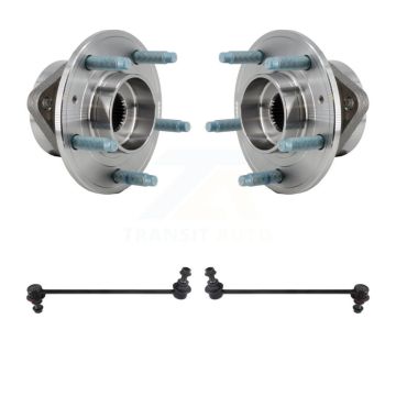 Front Hub Bearing Assembly And Link Kit For 2018-2021 Chevrolet Equinox GMC Terrain K7T-101352